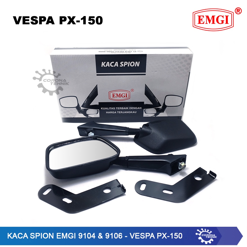 EMGI - Kaca Spion -  9104 &amp; 9106 - Vespa PX-150