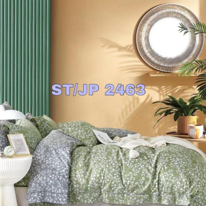 Bedcover dan sprei set katun jepang asli semua ukuran Termurah