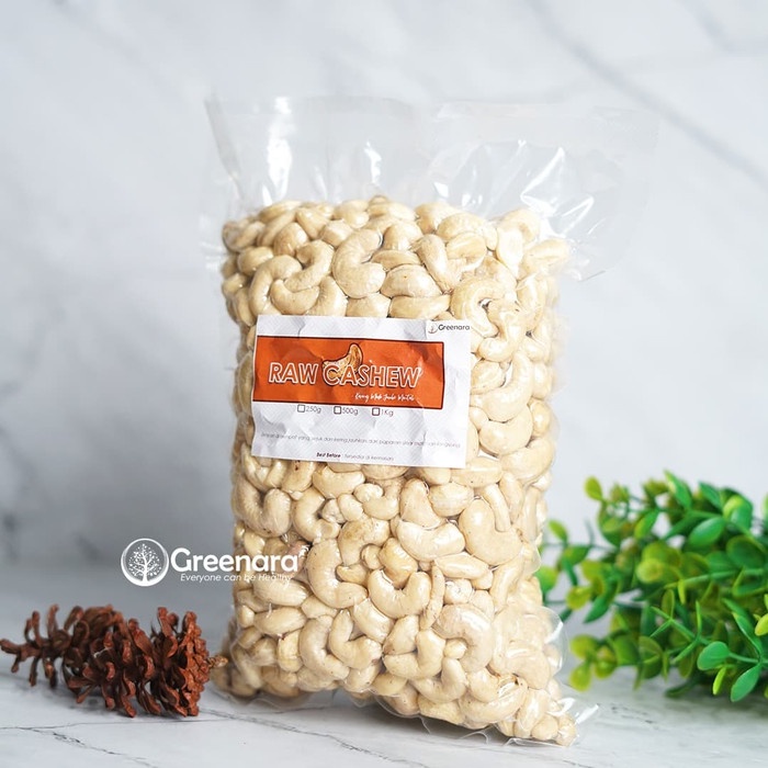 

504Oekho Raw Cashew 1Kg / Kacang Mede / Mete 6J477iyfi