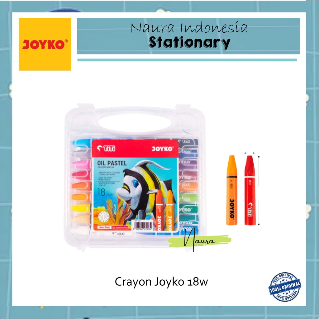 

Crayon Joyko 18 W | Krayon Joyko | Oil Pastel Joyko