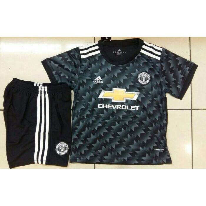 JERSEY MANCHESTER UNITED MU AWAY KIDS 2017/2018 GRADE ORI