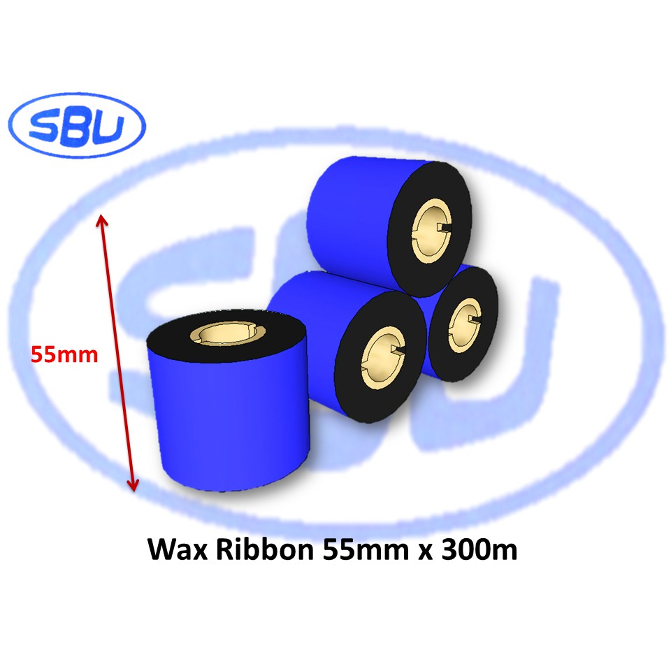 

Wax Ribbon 55mm x 300m "Murah & Berkualitas