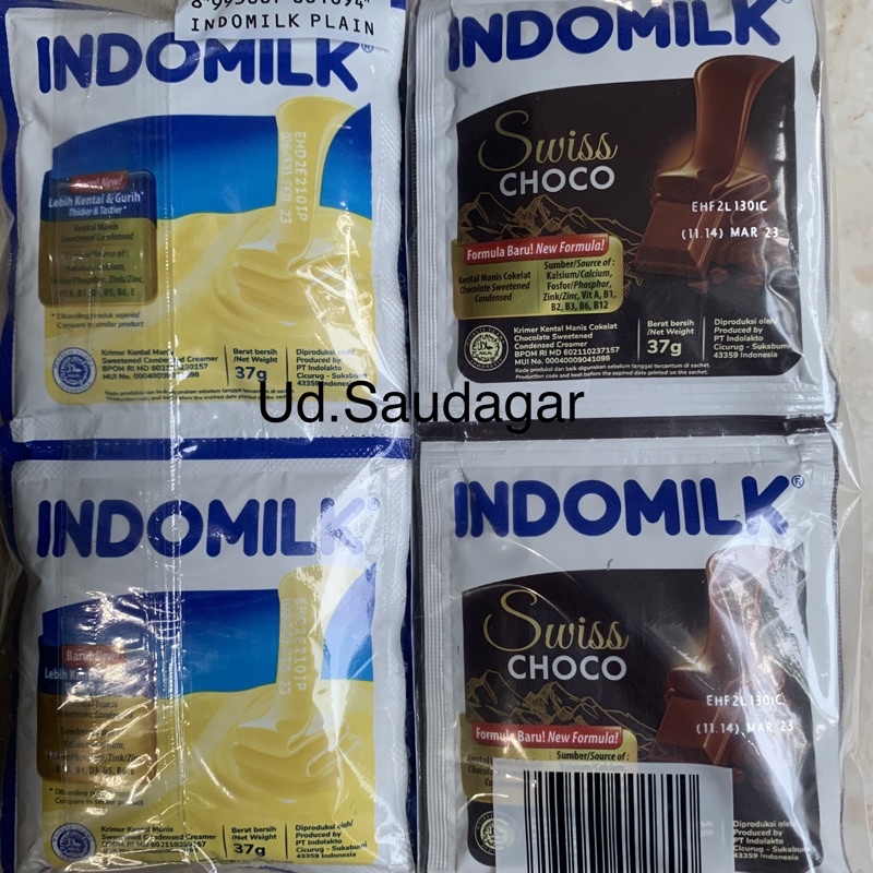 

Susu Kental Manis Indomilk Sachet isi 6