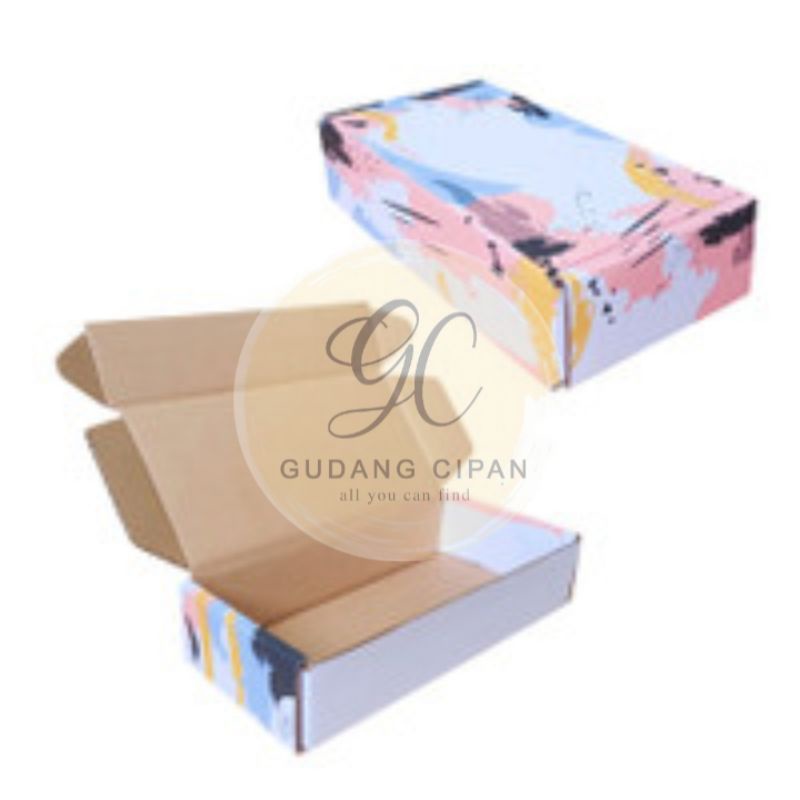 

Box 20x10x4,5cm (Brownies) Boxkardus/hampers box/kardus