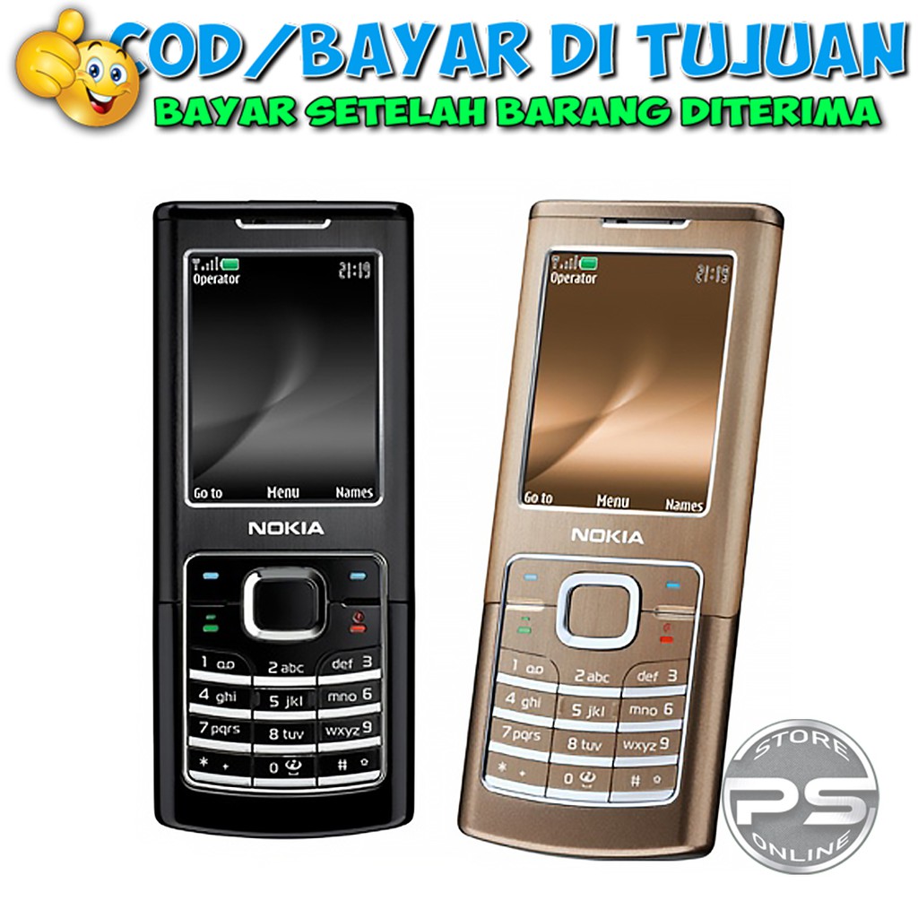 HP Nokia 6500c  - Jadul - Classic - Single Sim - Super Mewah