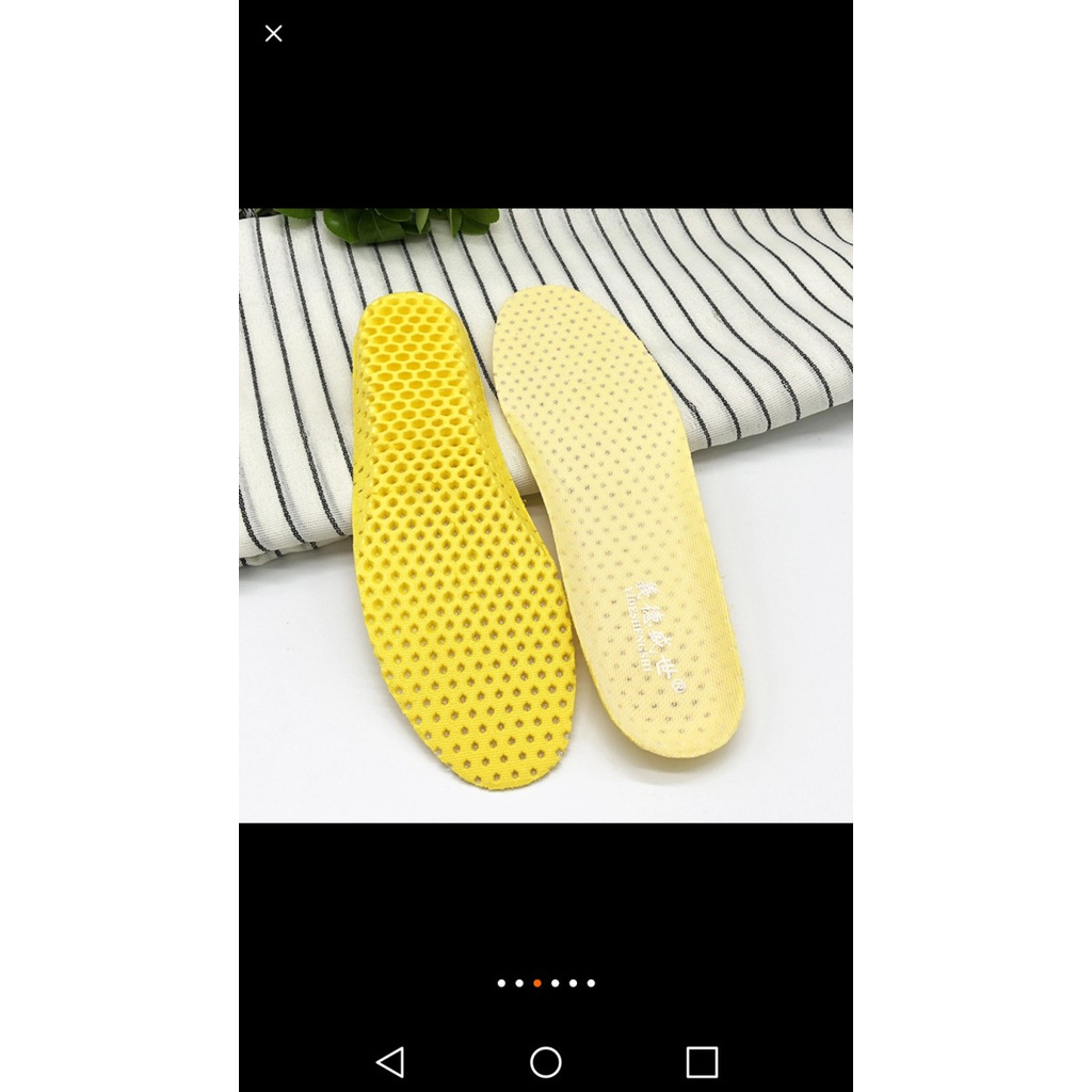 INSOLE SEPATU SPORT ALAS KAKI ANTI BAU / SOL ANTI PANAS