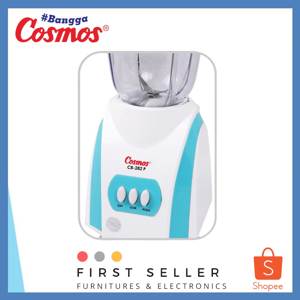 BLENDER PLASTIK COSMOS CB-282 P / CB 282 P / CB282P - 2 LITER ( 2L ) ORIGINAL (ORI)100% TERMURAH