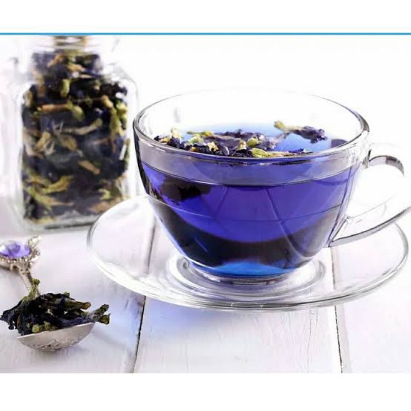 

wedang bunga Telang ungu