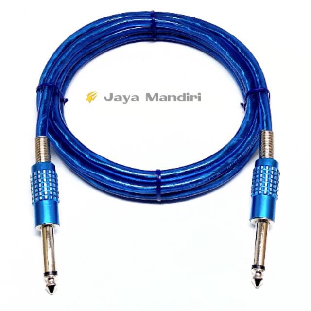 KABEL GITAR JACK AKAI LURUS MAKITA ORIGINAL 2 METER