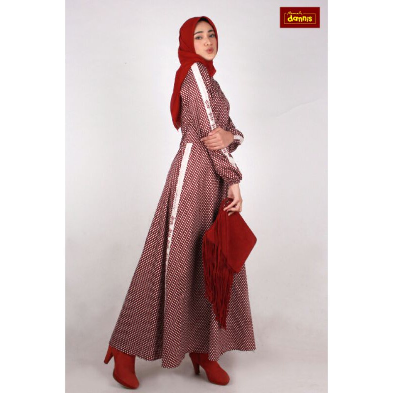 Cod Gamis Polos Abaya Dannis A 201221 Dannis Abaya Dress Dannis Kekinian Abaya Dewasa By Rumah Danni