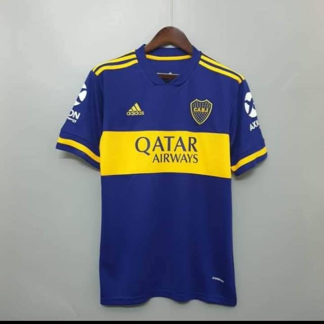 JERSEY BOLA BOCA JUNIOR HOME OFFICIAL 2020 GRADE OR