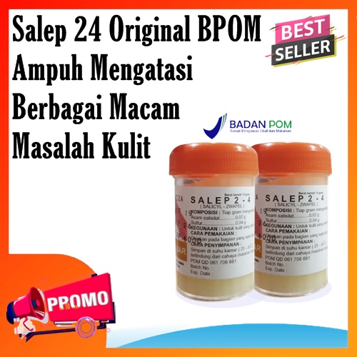 BPOM ORIGINAL salep belerang untuk gatal panu kurap kudis kutu air salep 2 4 sulfur