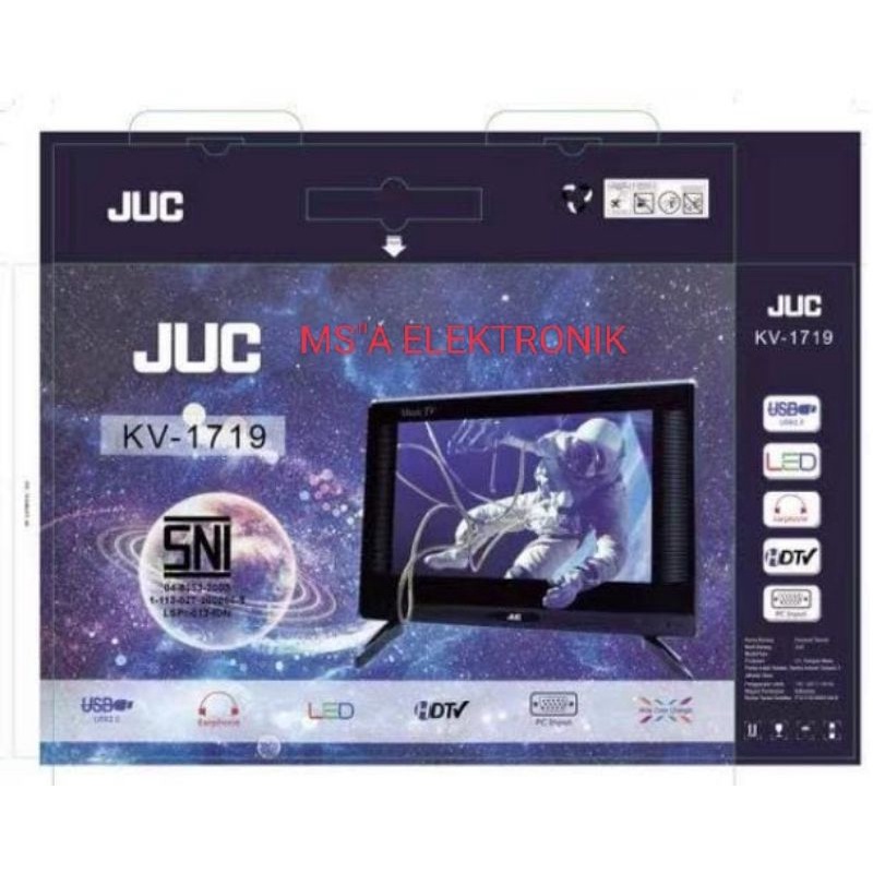 TV  17&quot; JUC KV 1719 Analog (Bisa Gojek/Grab)