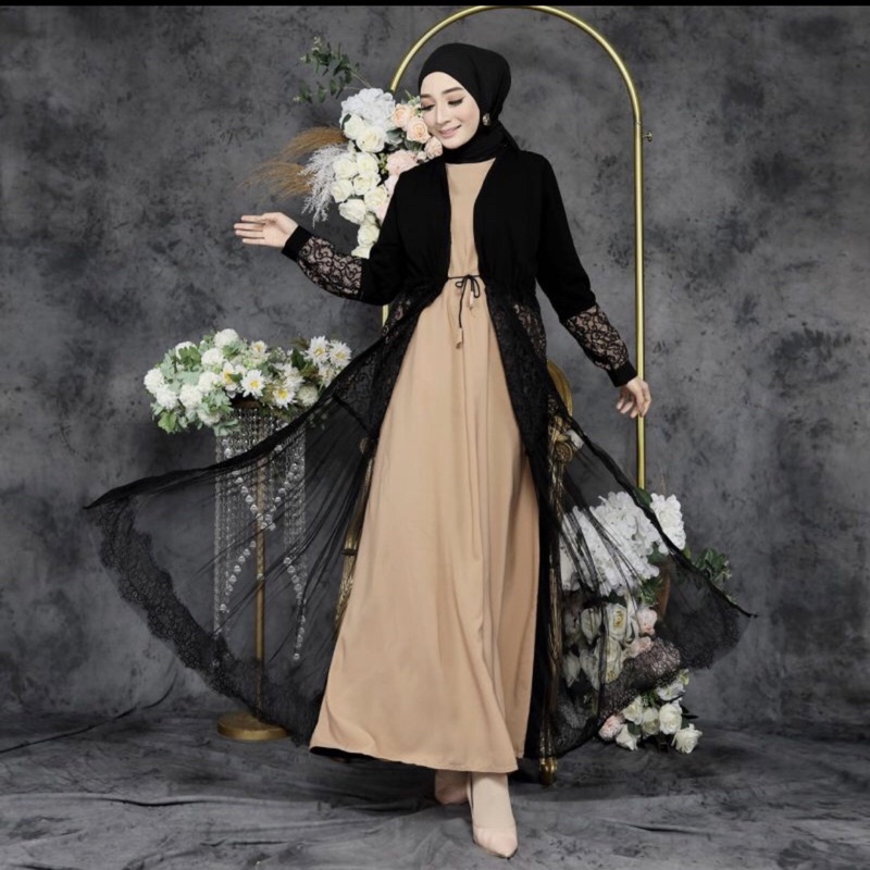 GAMIS ABAYA MUSLIM TURKEY 201 CANTIK MURAH COD