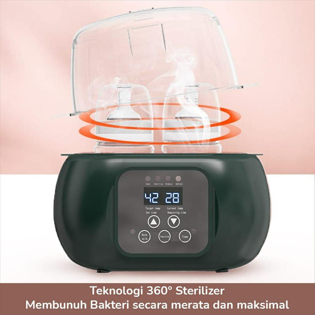 Coconi Smart Twin Milk Warmer - Penghangat ASI &amp; MPASI