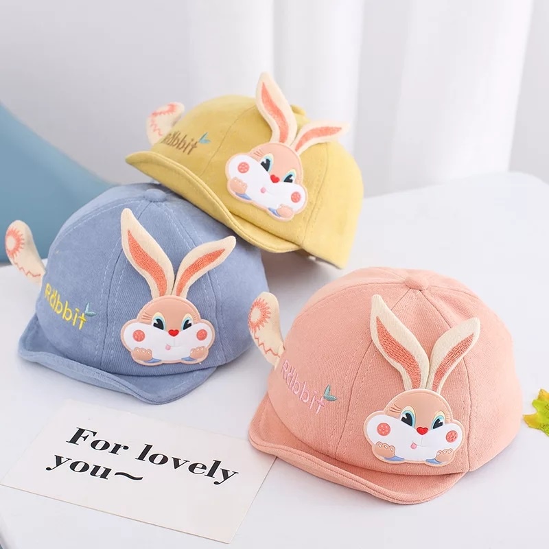 Topi Anak Bayi Perempuan KAI Fashion Cap Hat Cute Import