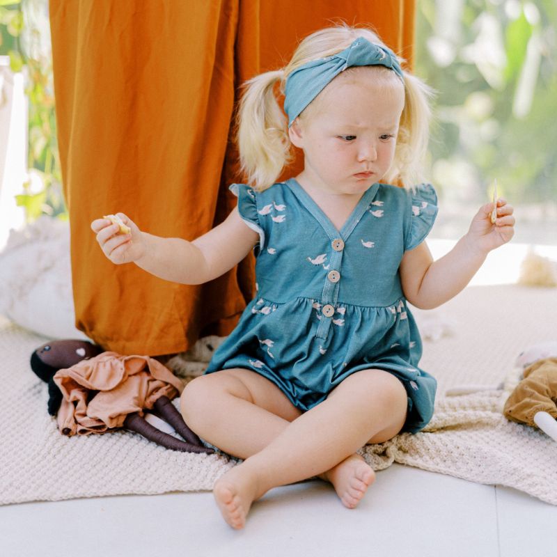 BohoBaby RUFFLE DRESS / BohoPanna Boho Dress Anak 0-3Y (With Bloomer) 4-6Y (Without Bloomer)