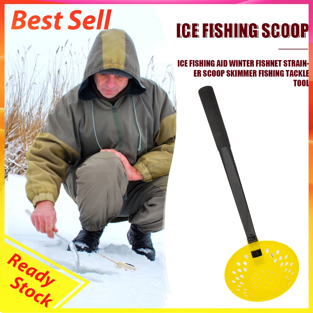 Ice Fishing Aid Winter Fishnet Strainer Scoop Skimmer Fishing Tackle Tool