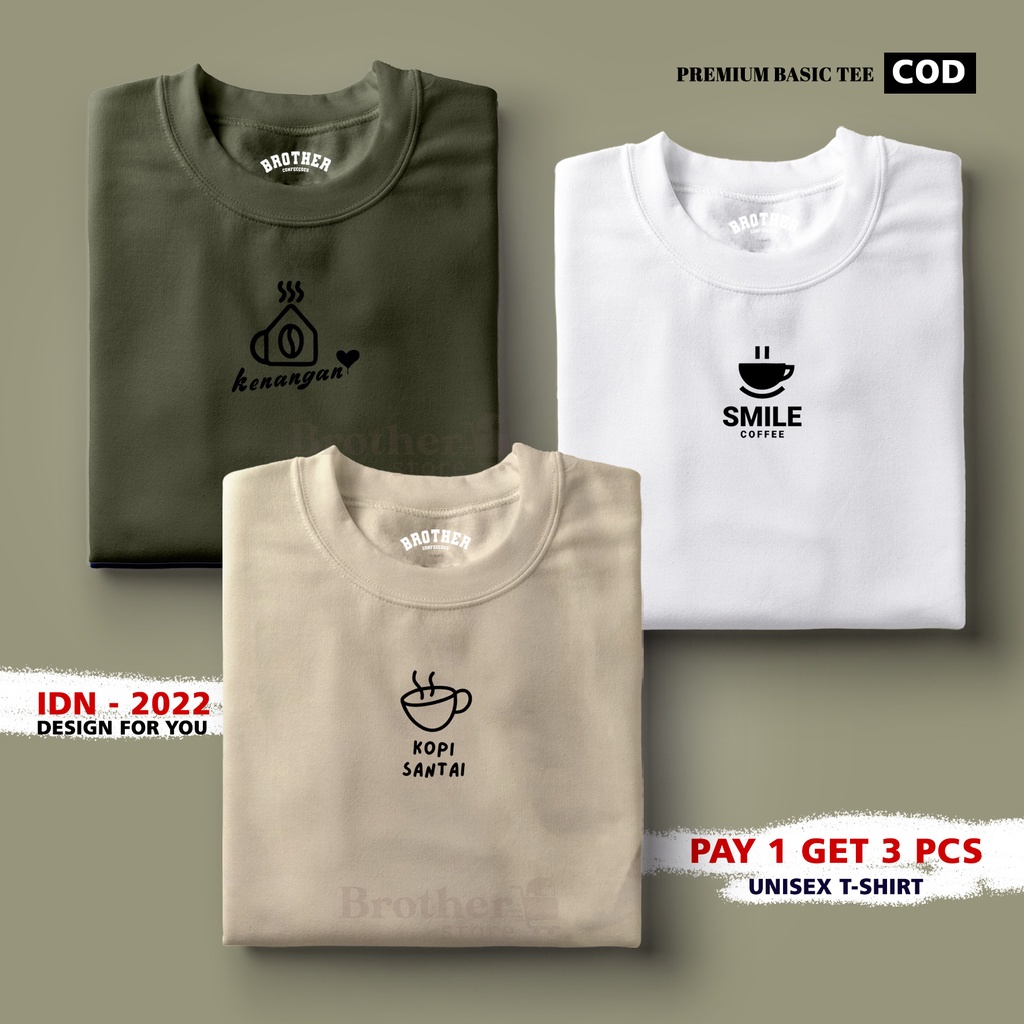 BUY 1 OR 3 PCS ( PROMO COD ) BROTHER STORE / Kaos Distro100% Catoon Combed 30s / ArticelCKKS2