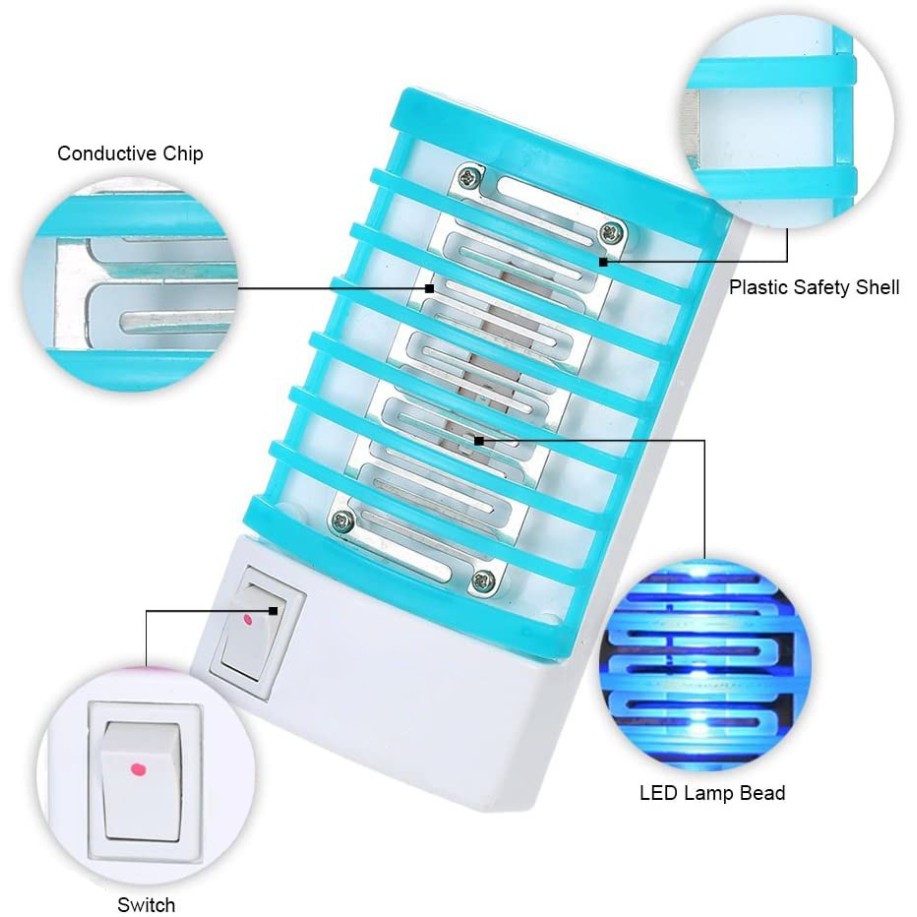 Lampu Tidur Anti Nyamuk Lampu Perangkap Nyamuk Pengusir Mosquito Lamp