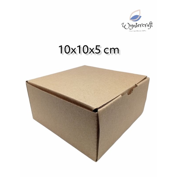 DIE CUT 10x10x5 cm Kardus Box Packing