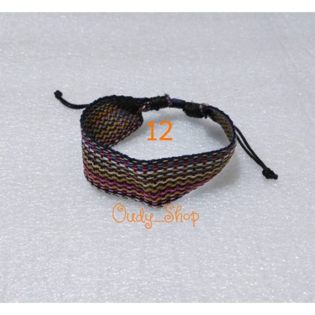 Gelang Rajut Etnik Gelang Keren Kece Anak Gunung