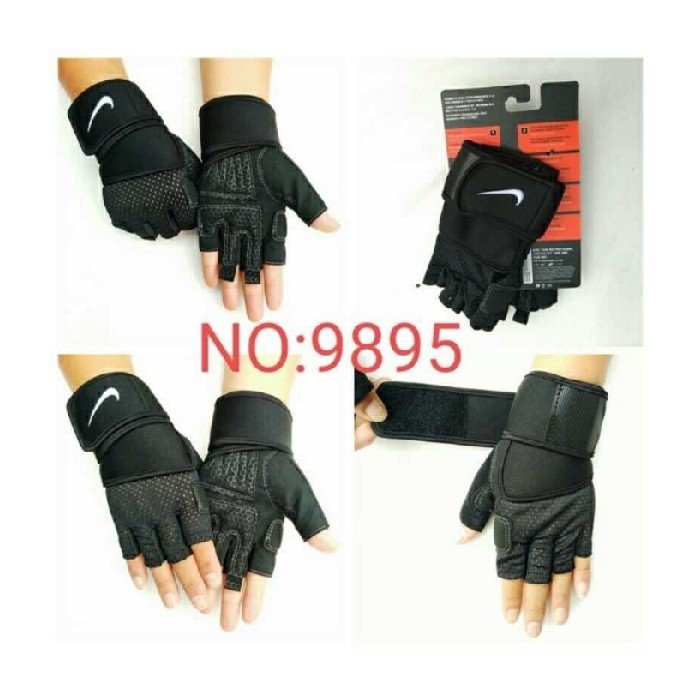 Promo TRAINING GLOVES SARUNG TANGAN FITNESS MULTI FUNGSI NIKE UA Berkualitas