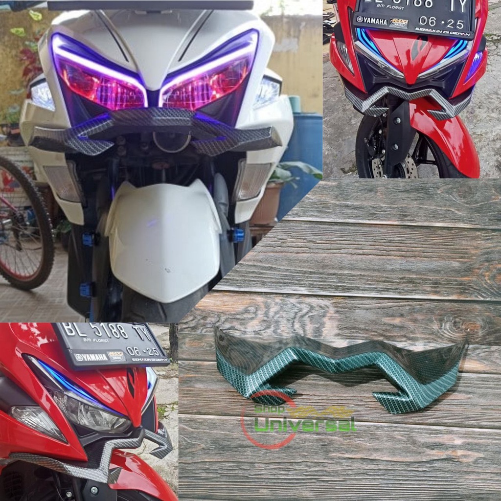 WINGLET AEROX 155 CARBON WINGLET AEROX 155 CC OLD TAHUN 2017-2020