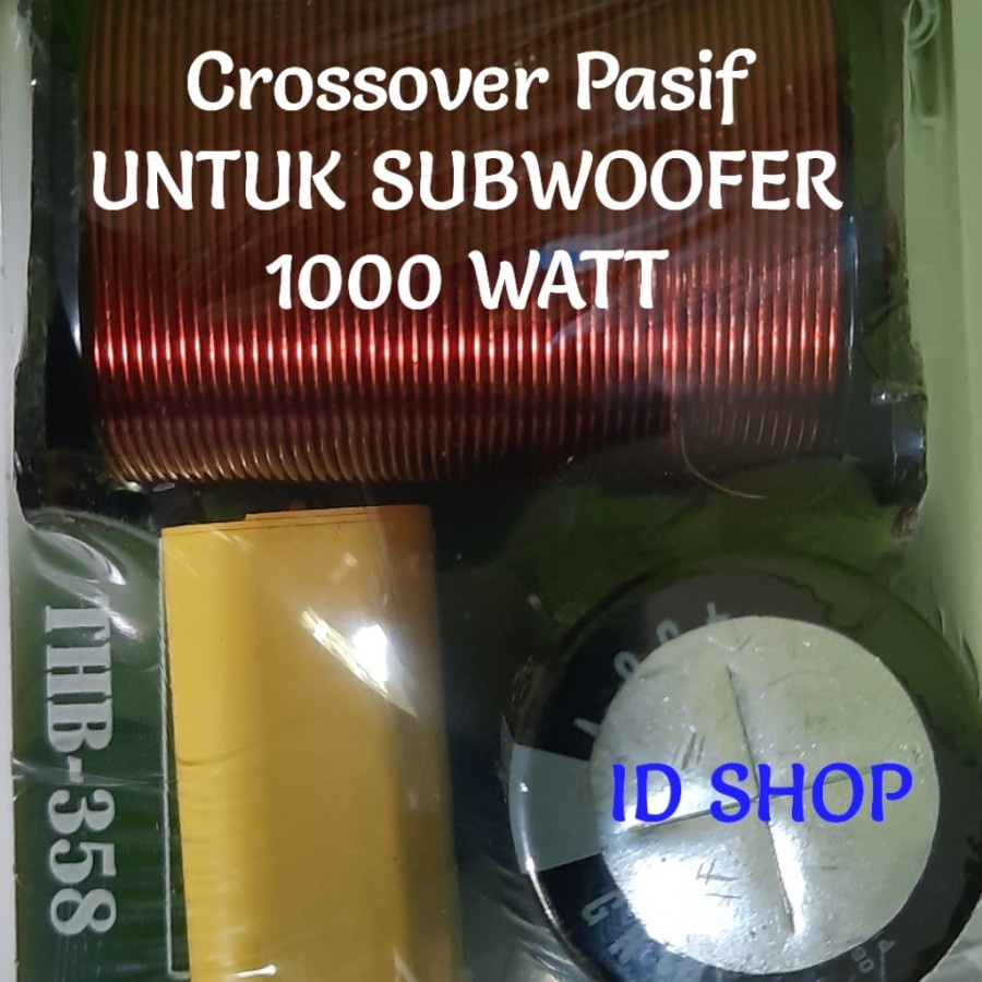 Crossover Pasif SUBWOOFER 1000W krosoper Pasif SUB WOFER 1000Watt
