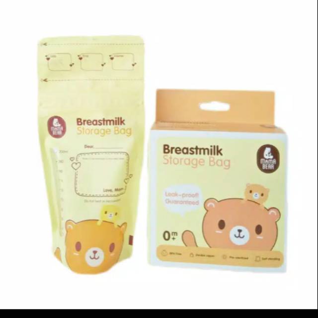 Mama Bear Breastmilk Storage Bag