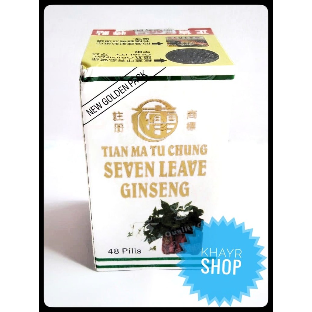 Seven Leave Ginseng Original - Obat Rematik Asli