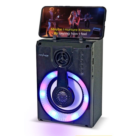 Speaker Advance S-50 S50 Bluetooth Music Box Karaoke Free Mic