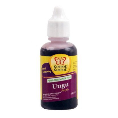 

Koepoe Koepoe Pewarna Makanan Ungu 30ml