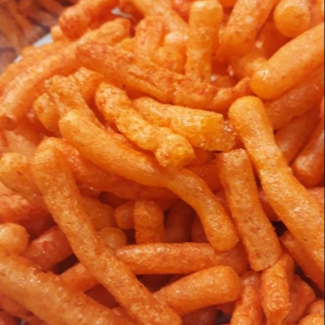 

Kerupuk tunggal pedas. Nett250gram