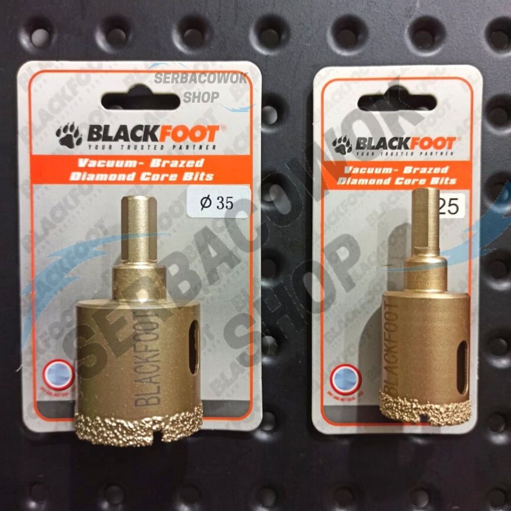 Blackfoot Mata Bor Granit - Kaca Brazed Diamond Hole saw #18 mm Core Drill HARGA SATUAN Termurah