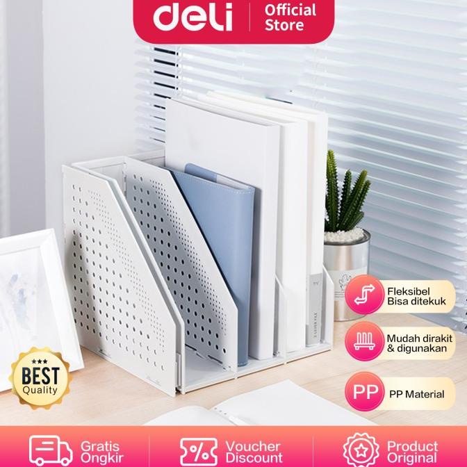 

PROMO Deli Magazine Container/Rak Tempat Buku Plastik Bisa Ditekuk 78996