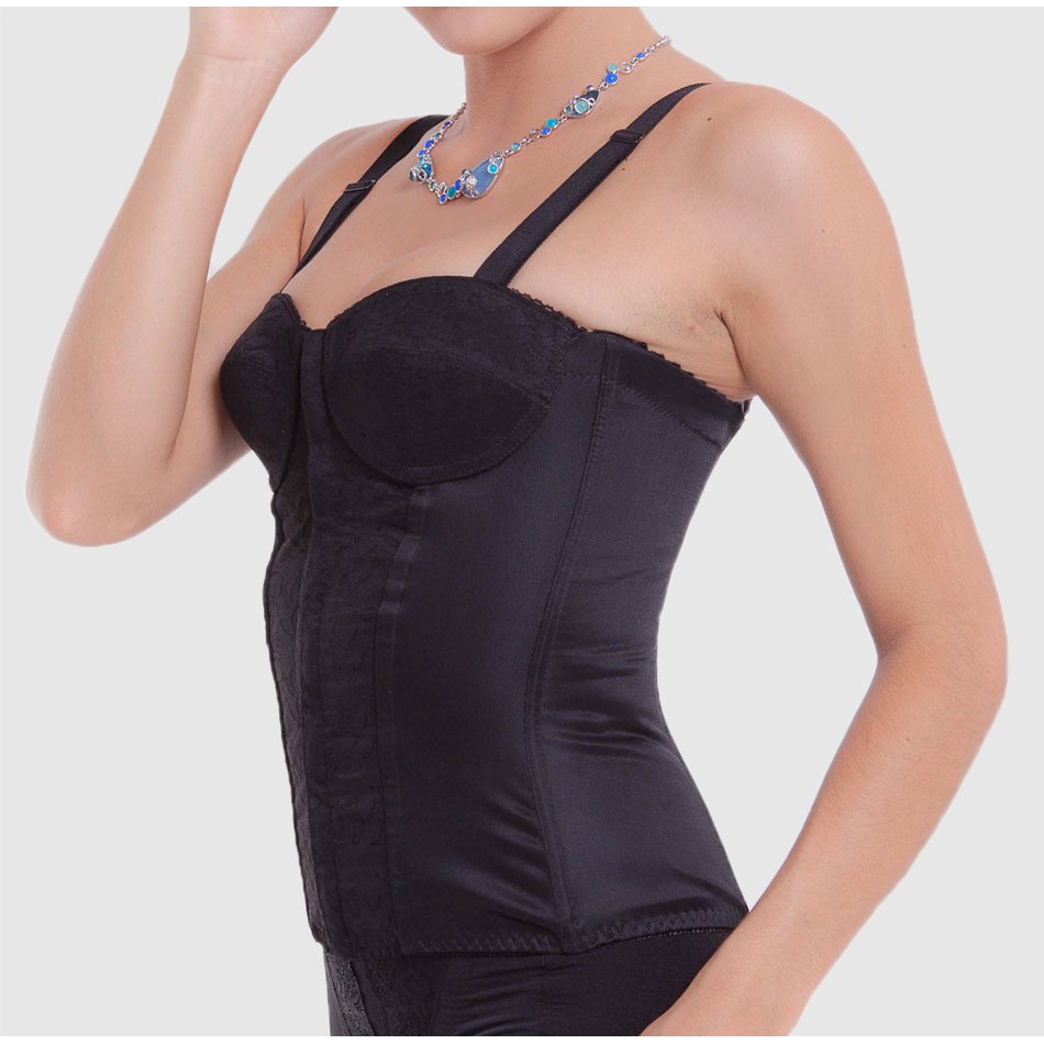 FIORI Longtorso SASKIA HARDCUP Black | Kebaya Longtorso Kebaya Bali | BLACK