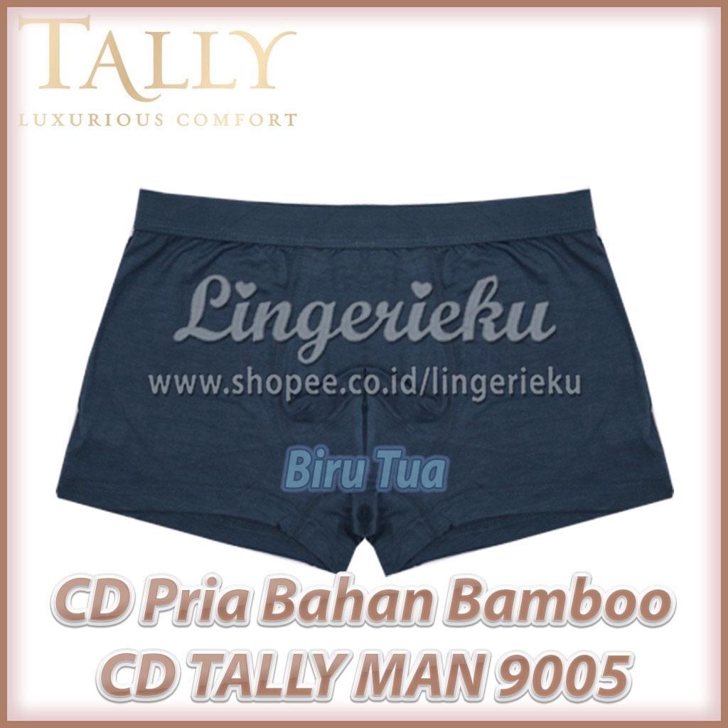 Tally 9005 CD Celana Dalam Boxer Pria Dewasa Bahan Katun Spandeks