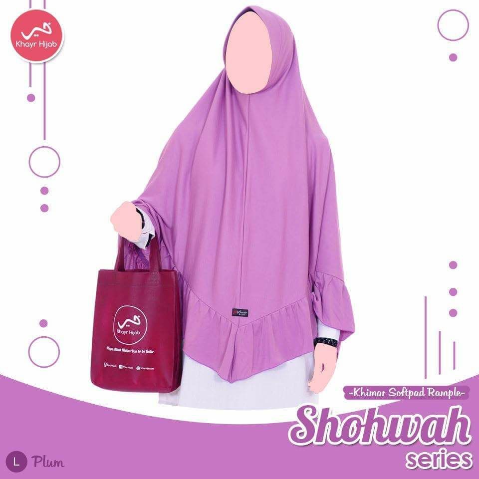 Hijab Warna Plum