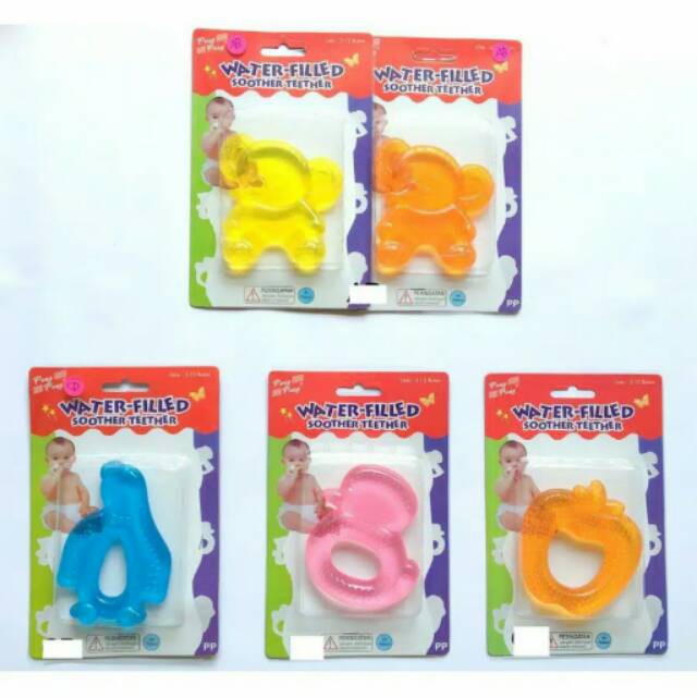 Gigitan Bayi merk Pang Pang Water Filled Soother Teether