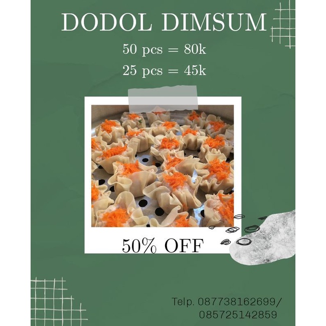 

Dodol Dimsum