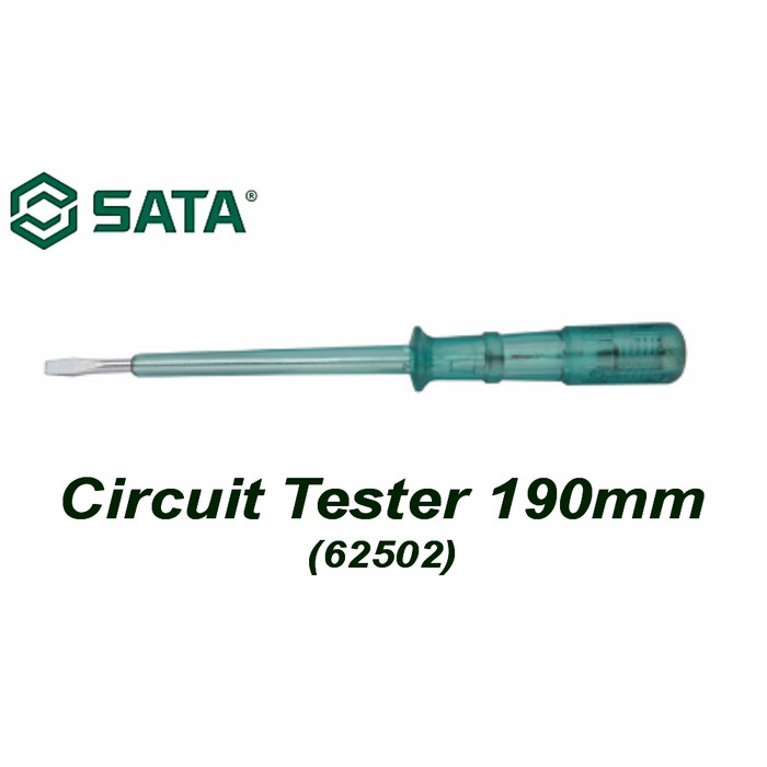 Jual Sata Tools Obeng Tespen Mm Circuit Tester Mm Shopee Indonesia