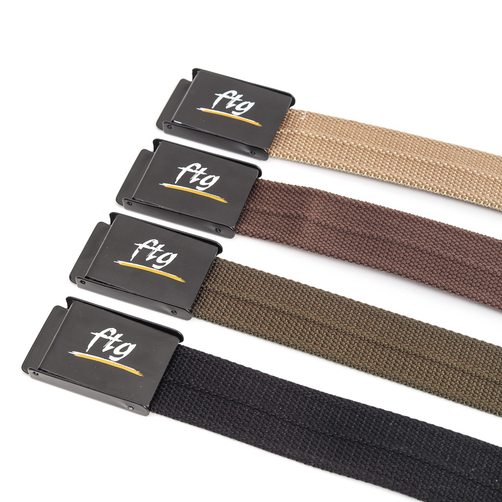 Ikat Pinggang Pria Sabuk Belt Gesper Cowok Canvas Footage SBK-01 BASIC