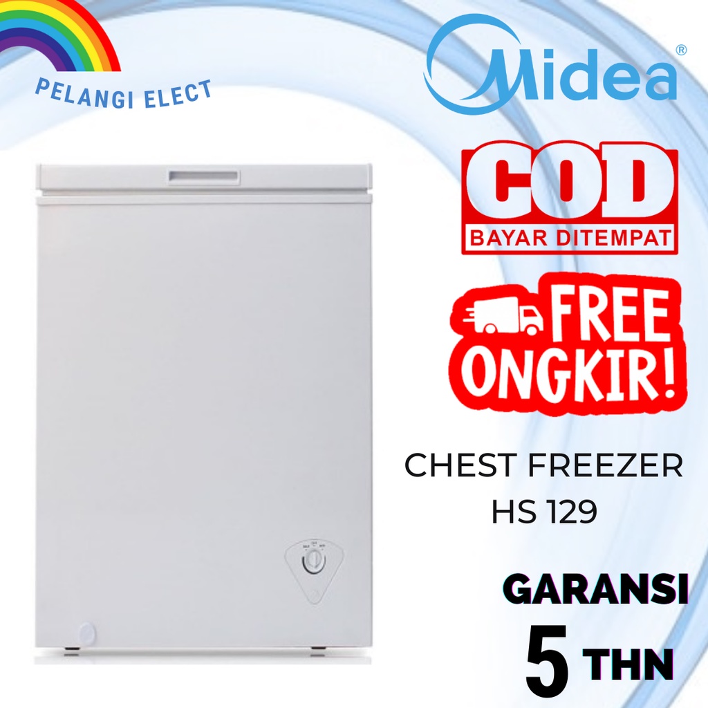 Jual Chest Freezer Midea HS129 (100 Liter) Garansi Resmi Shopee