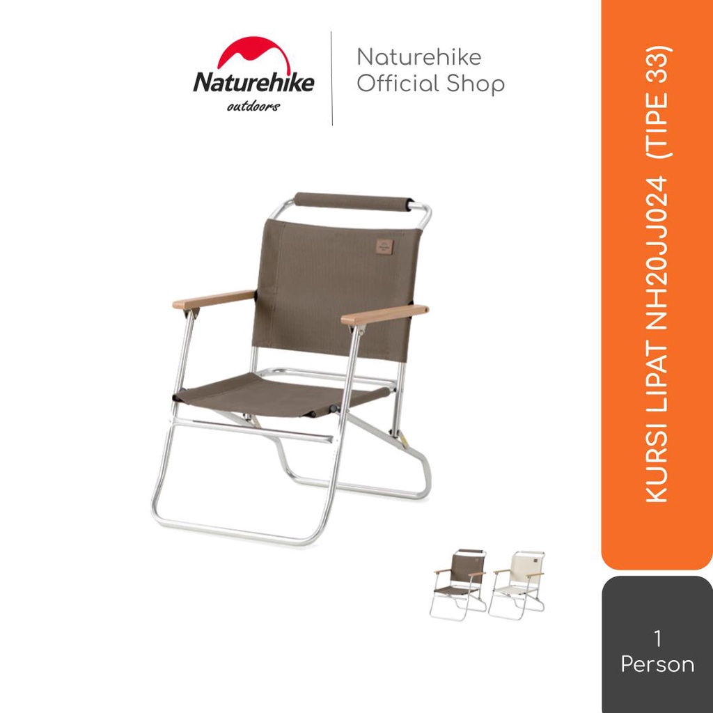 Naturehike Kursi Lipat Camping / Portable / Outdoor NH20JJ024 Tipe 33