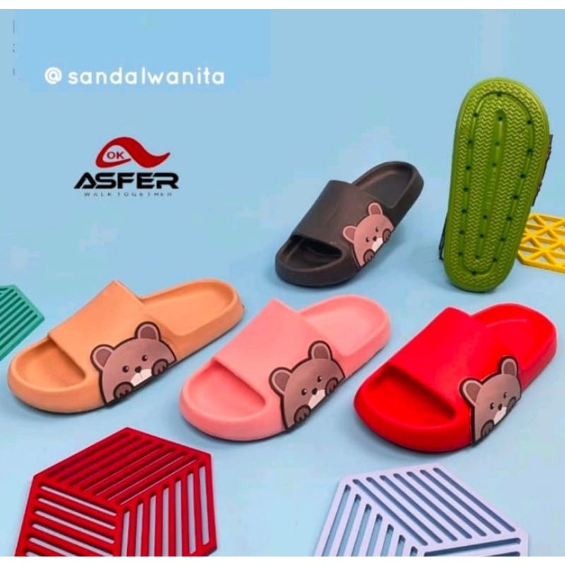 Sandal Korea imut Impor 100%  Sol Tebal 4cm Uk 36-40