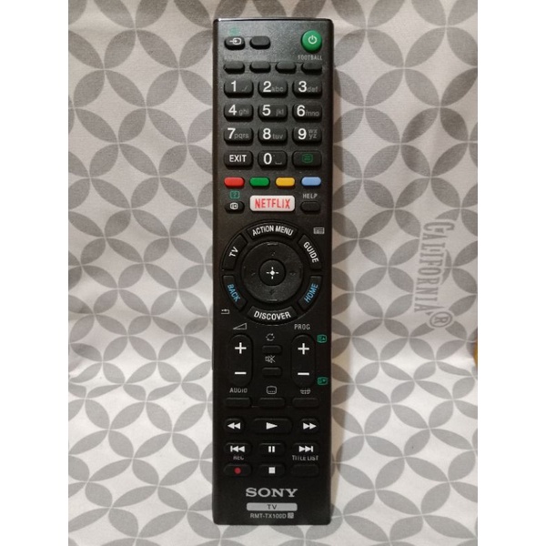 REMOT REMOT TV SONY BRAVIA LCD/LED SMART TV RMT-TX100D