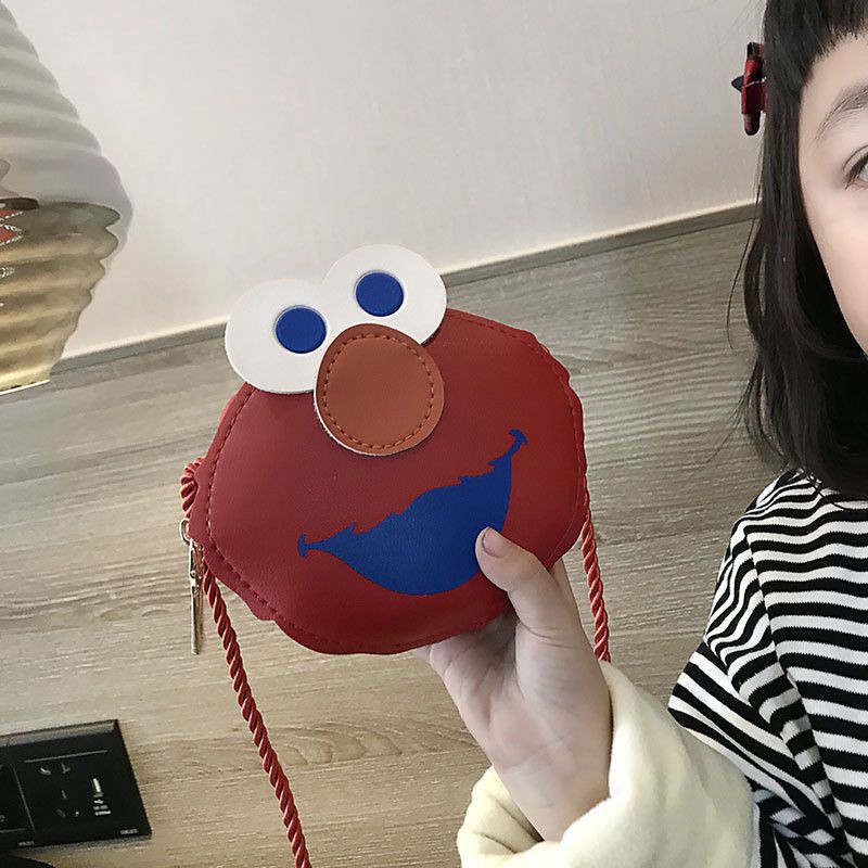 Tas Selempang Kartun anak abg remaja elmo. tas selempang anak murah. tas selempang anak karakter