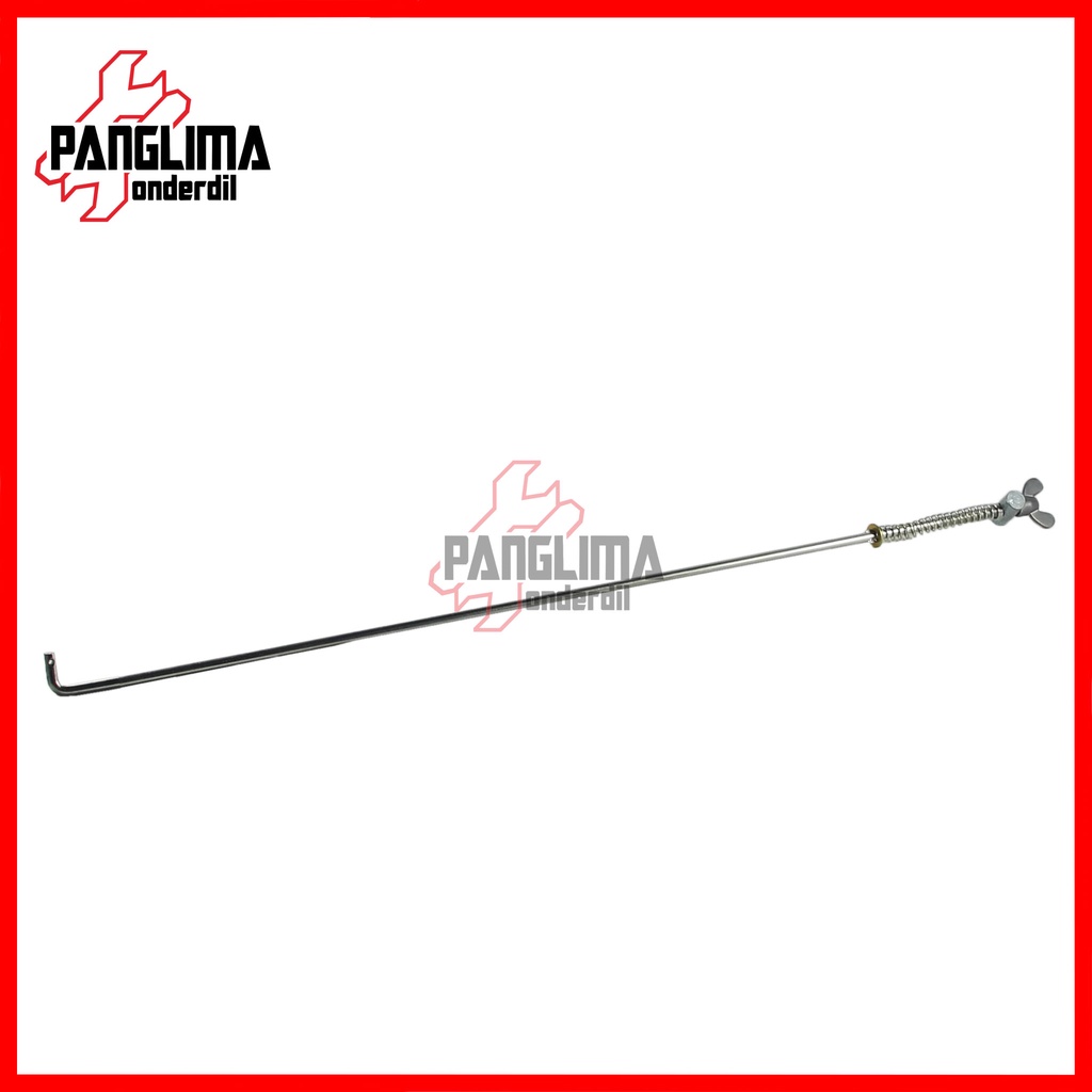 Kawat Rem Lengkap Jupiter MX &amp; Jupiter CW Mur-Per Tiang-Pedal-Lidi-Gantar Rem Belakang Komplit-Set