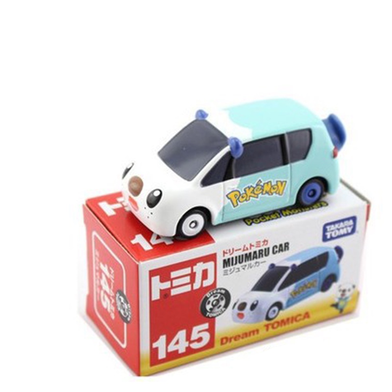 Takara Tomy Alloy Car Model Pokemon Pikachu Batmobile Mario Mini Car Boy Toy Car Model